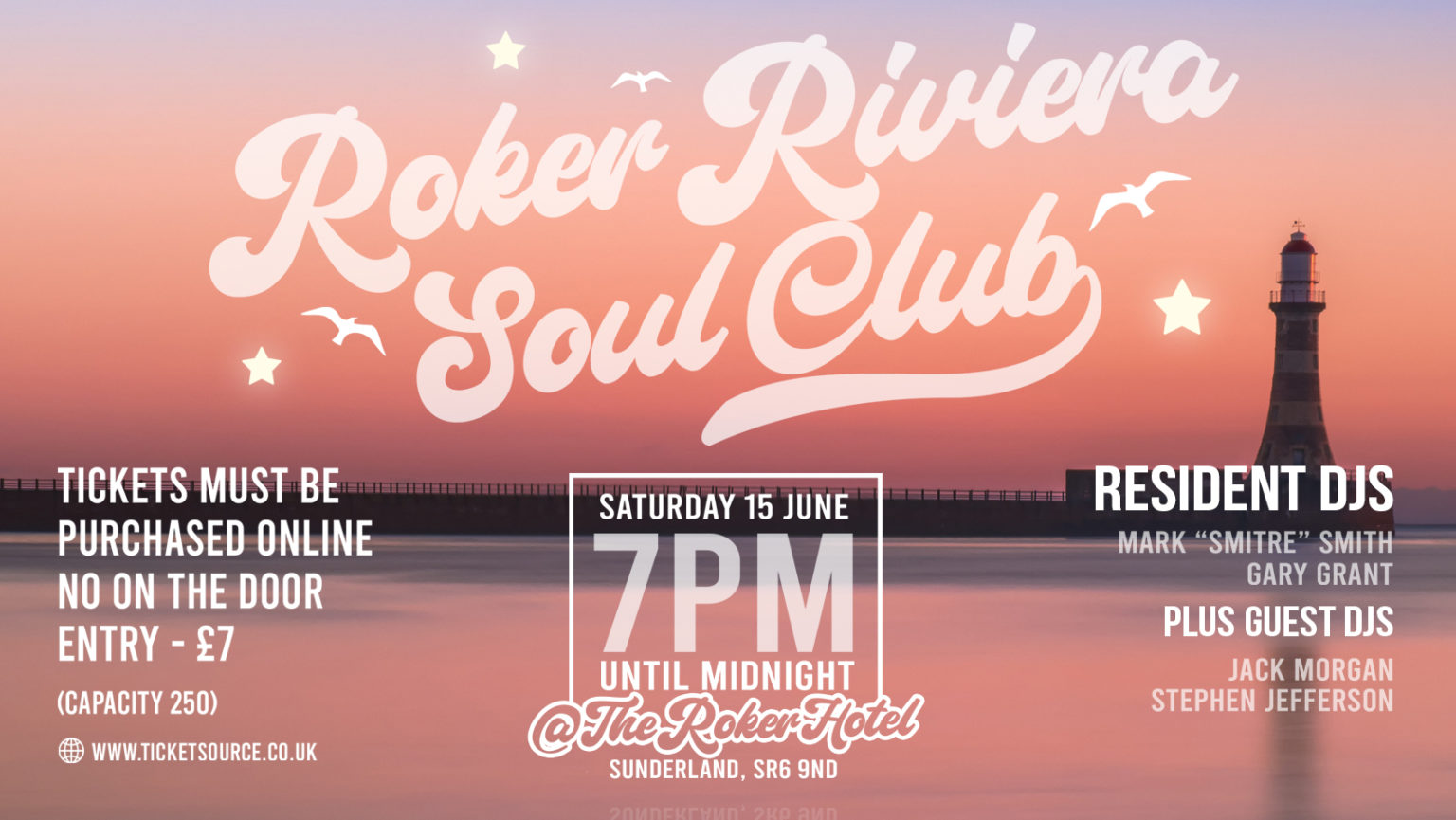 Events from June 15 April 28 Roker Hotel